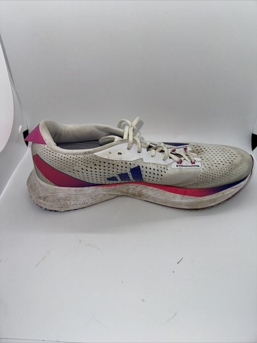 Adidas Adizero SL White used condition running shoe 11 - Picture 8 of 11