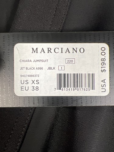 Guess Marciano Chiara Jumpsuit Size XS/EU 38 Fall/Winter 2019 Collection - NEW - Picture 7 of 13
