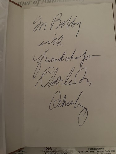 Charles Schulz / Snoopy and It Was A Dark & Stormy Night 1st Edition SIGNED JSA - Imagen 2 de 7