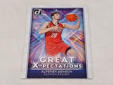 Alperen Sengun 2021-22 Donruss Great X-Pectations #15 Rookie Insert Rockets