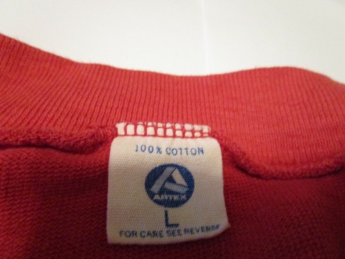 Vintage Men's Coors Light Beer Single Stitch Red Artex large 3/4 sleeve EUC - Picture 6 of 11