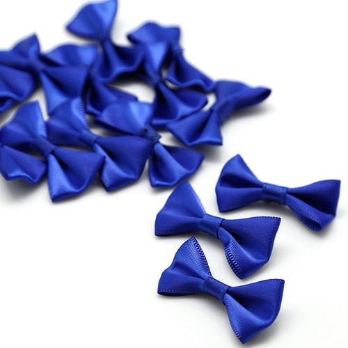 Satin Colorful Mini Ribbon Clips Wedding Bow Tie Decor Crafts Hair Clip 25pcs - Picture 16 of 23