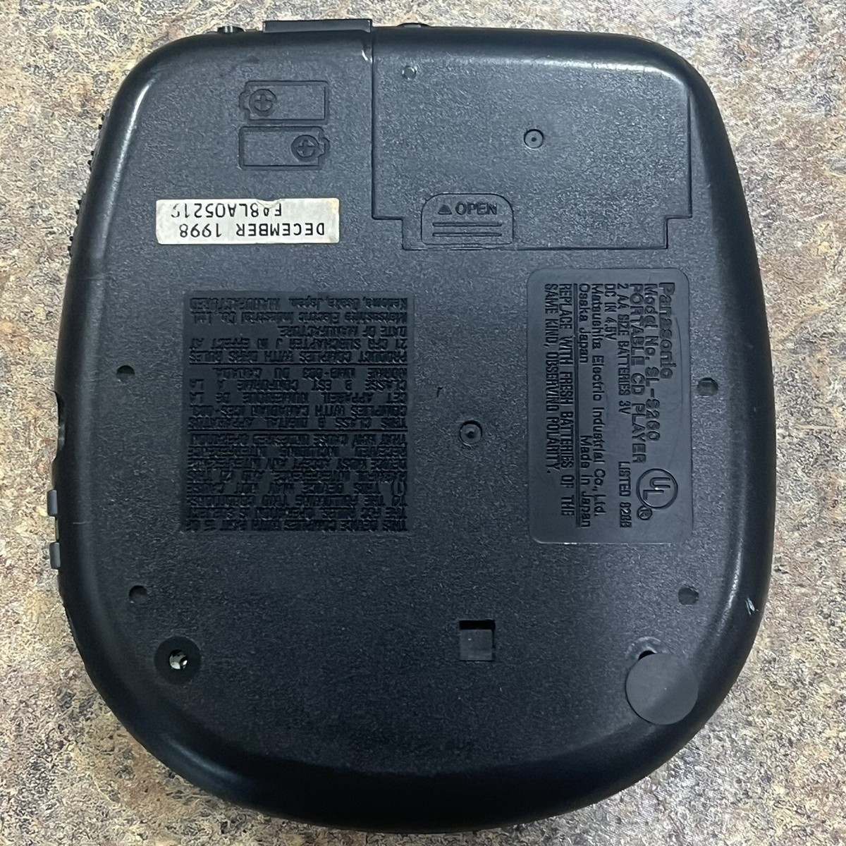 ★希少品★【Panasonic Portable CD Player 】 hqdefault.jpg