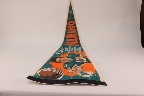 Vintage NFL Dan Marino #347 Miami Dolphin Wimpel 30 x 12 WinCraft Made in USA - Bild 6 von 11