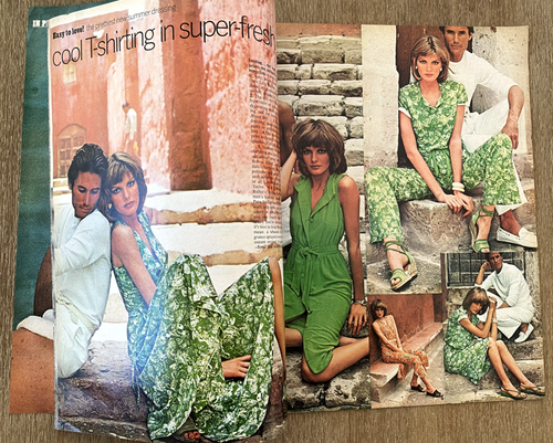 *Editorial Only* Rene Russo by Francesco Scavullo Vogue US May 1976 All 12 Pages - Picture 3 of 5