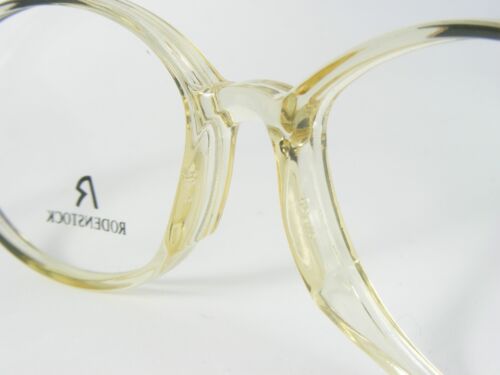 Vintage RODENSTOCK R8115 F CLEAR /GOLD BLACK EYEGLASSES GLASSES 8115 55-15-140mm - Picture 8 of 10