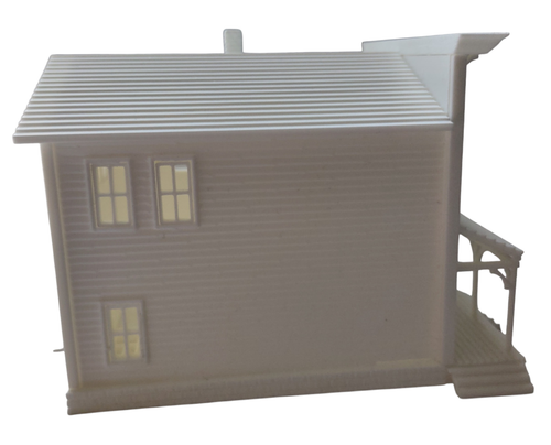 Kit de modelo de tienda general occidental escala HO / N para diseños de trenes / dioramas / conjuntos - Imagen 5 de 8