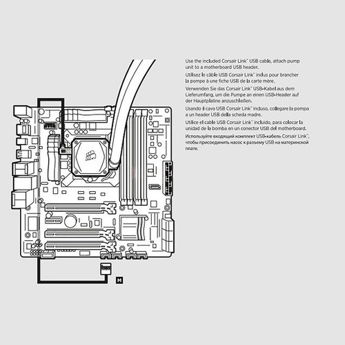 For Corsair Hydro H60 H80i H100i H110i GT Cooler Mounting Bracket FM3 AM3 AM4 c - Photo 11/11