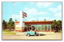 Welcome to FL Florida Information Stations Advertising Chrome Postcard