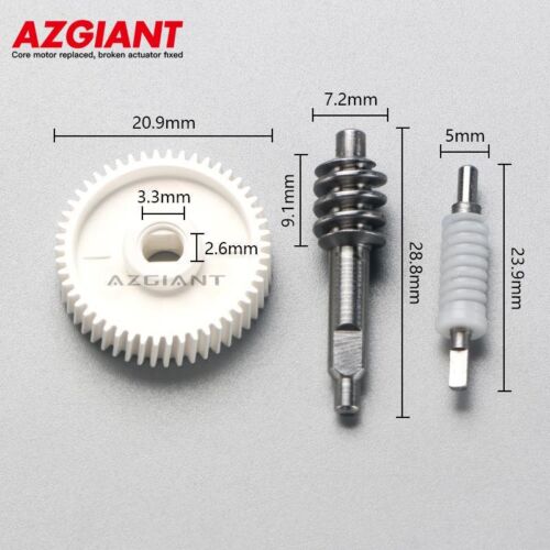 Brand New Side Mirror Folding Motor Gears Kit for Renault Koleos 2017-2019 - Foto 2 di 11
