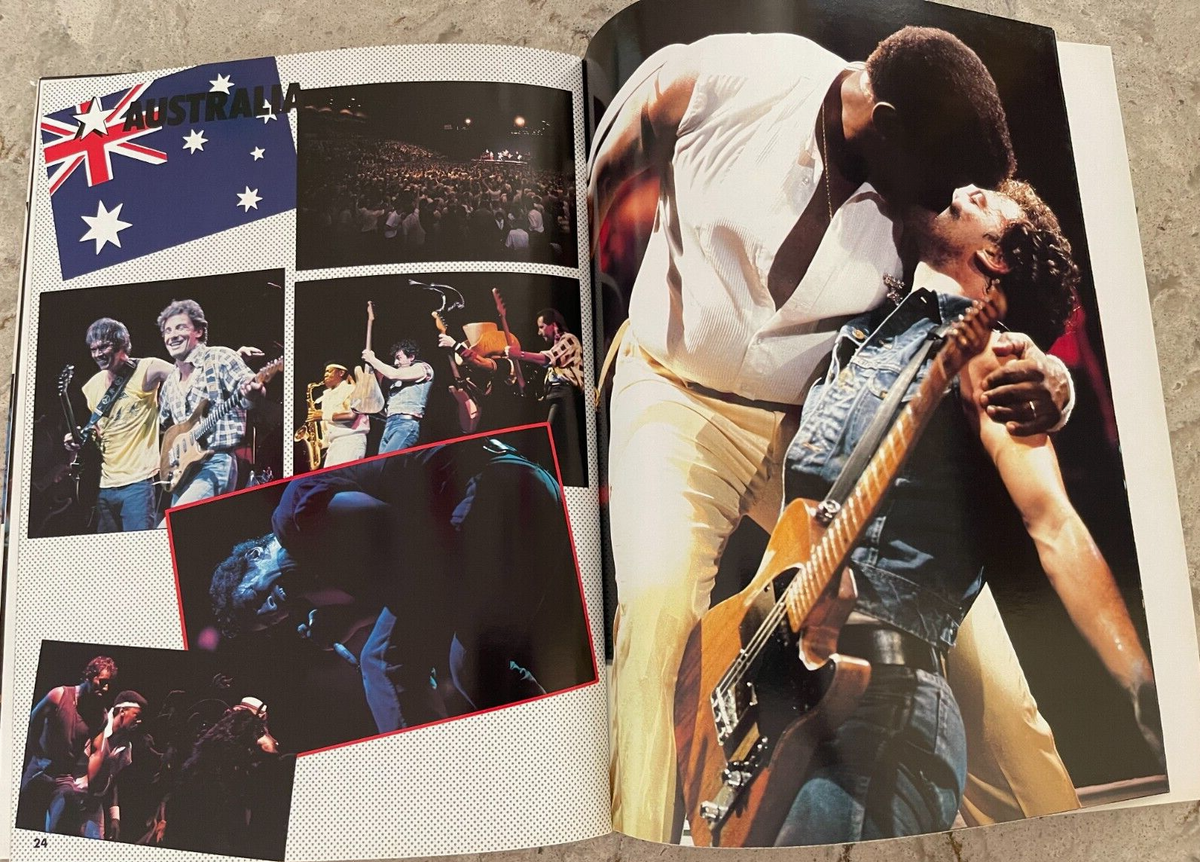 BRUCE SPRINGSTEEN & the E STREET BAND - 1984-85 WORLD TOUR PROGRAM
