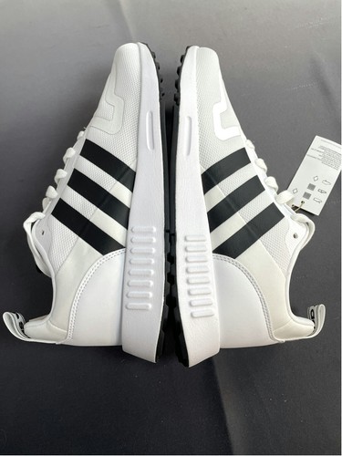 Adidas Multix FX5118 Mens White Low Top Lace Up Athletic Sneaker Shoes Size 8.5 - Picture 5 of 12