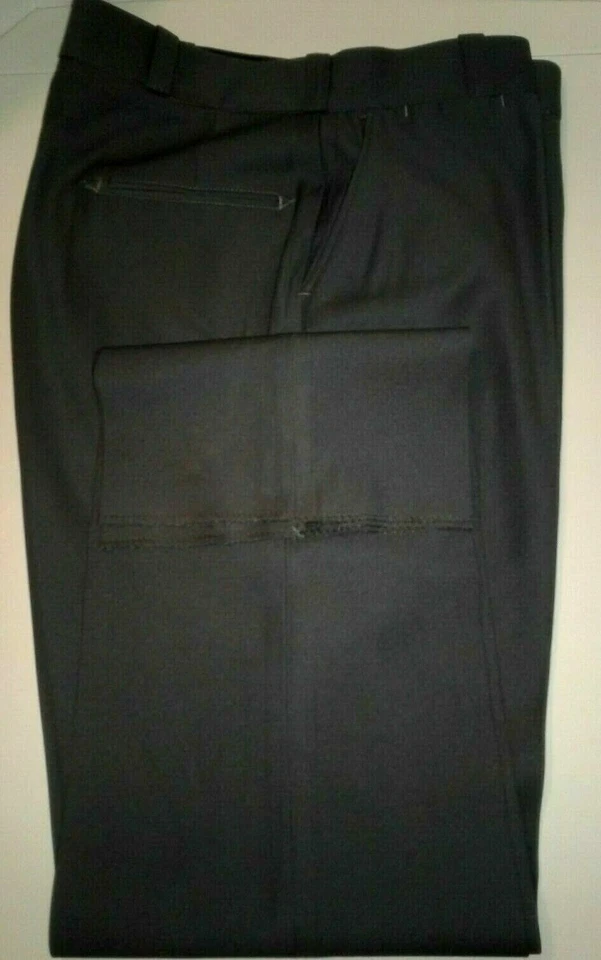 NWT Horace Small Challenger Uniform Pants Men's 42R Unhemmed Gray Style 1751 NEW - Image 3 of 4