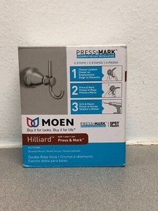Moen Hilliard Brushed Nickel Robe Hook