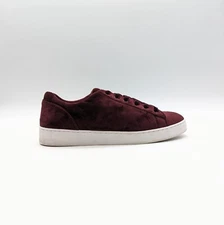 Vionic Women’s Burgundy Suede Lace Up Sneakers Shoes Size Sz 10 Medium