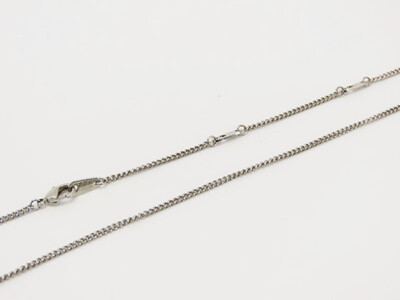 LOUIS VUITTON Pendant LV Instinct Necklace M00521 SLV Boxed
