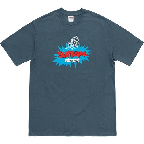 Supreme Ganesha Tee Black Brick Dark Slate S/S 18 - Picture 3 of 7