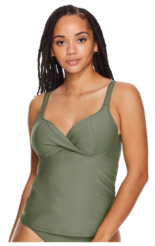 🔥 Birdsong Women’s Tankini Swimsuit – Spaghetti Strap, Underwire, Sizes 32-38 - Picture 2 of 136