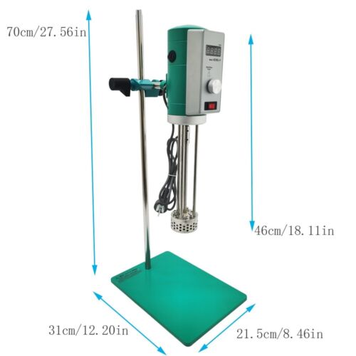 Gebrauchter Digitaler Hochscherer Dispergierer Mischer 220V Hochgeschwindigkeit Dispergieremulgator - Bild 2 von 16