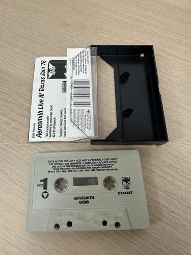 Aerosmith 12 Cassette Tape Lot - Grip Hard Place Live Rocks Attic Ruts Pump Gems - Picture 11 of 16