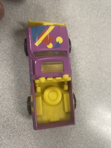 Vintage Hot Wheels Snow Diecast Metal Purple and Dirt Removal Plow Truck 1979 - Picture 7 of 18