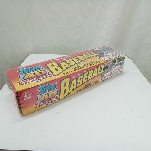 1991 Topps 40 Years of Baseball Factory Sealed Complete 792 Card Set New - Picture 2 of 4
