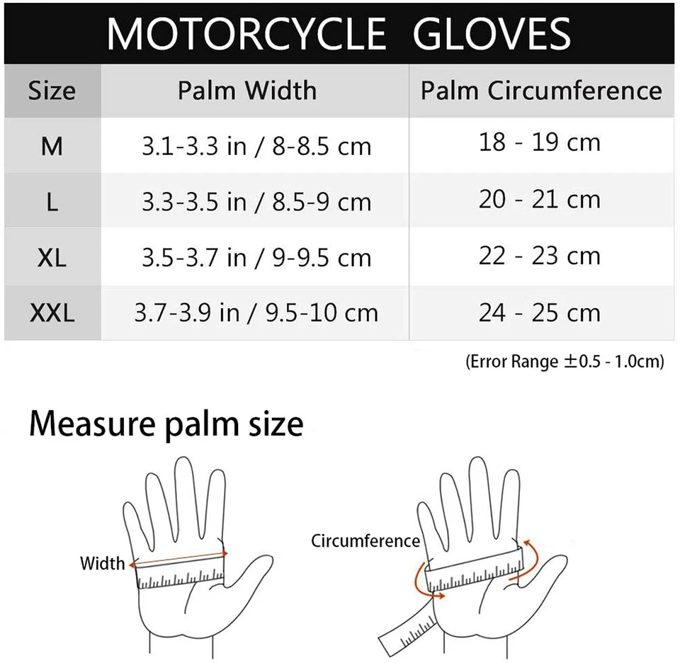 Guantes de motocicleta para hombres mujeres al aire libre motocross ATV UTV carreras etc. Foto 3 de 4