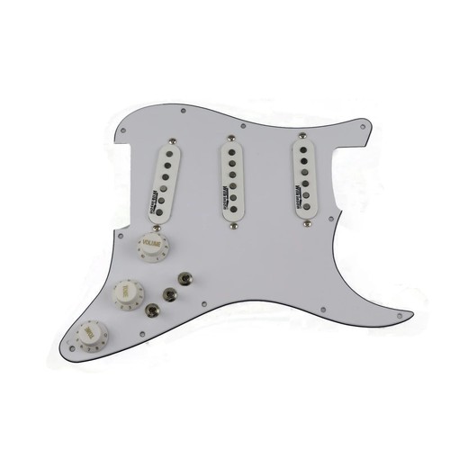 pickguard 7-way model fully loaded Wilkinson SSS Ainico 5 single-coil pickups - Picture 8 of 17