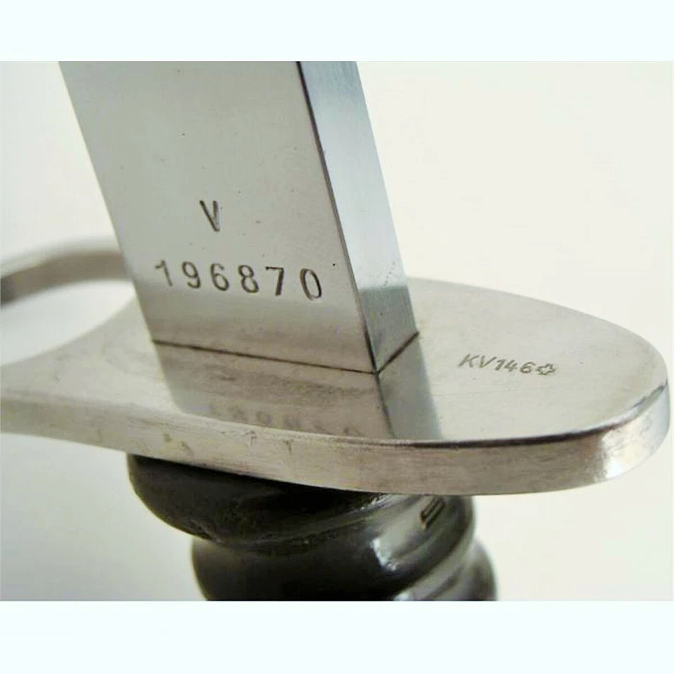 Swiss M1957 Combat Knife Bayonet w/ Scabbard - Switzerland PE57 - Image 4 of 4