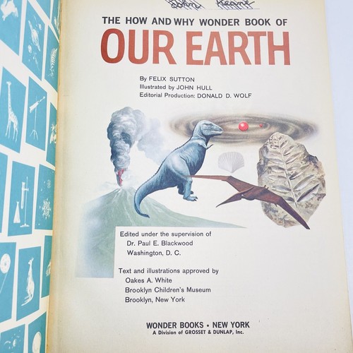 The How and Why Wonder Book of Our Earth 1960 Paperback 5010 - Picture 8 of 15