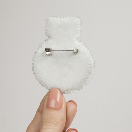 Hágalo usted mismo Broche Hacer Kit "Perfume" 2.0"x2.4" - Imagen 3 de 3