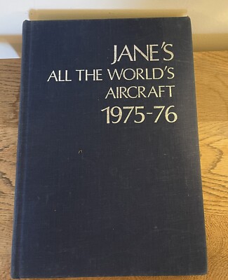 洋書 JANE'S ALL THE WORLD'S AIRCRAFT 1975-76 s-l400.jpg