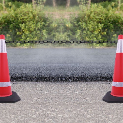 200ft Plastic Barrier Chain Safety Chain Link For Crowd Control Parking Event - Picture 16 of 16