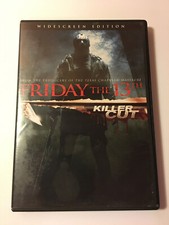 Friday the 13th - Killer Cut (DVD, 2009) Widescreen Edition - Horror