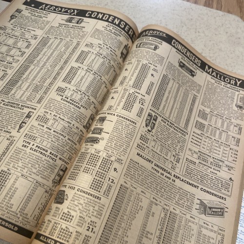 VINTAGE ALLIED RADIO CATALOG 1941 ELECTRONICS RECORD PLAYERS GAGES TUBES - Picture 18 of 24