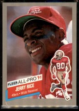 1991 Fleer All-Pro Jerry Rice San Francisco 49ers #20