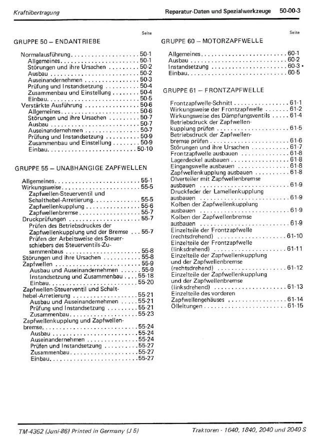 Werkstatthandbuch CD-Rom JOHN DEERE Traktor 1640 1840 2040(S) - Bild 3 von 4