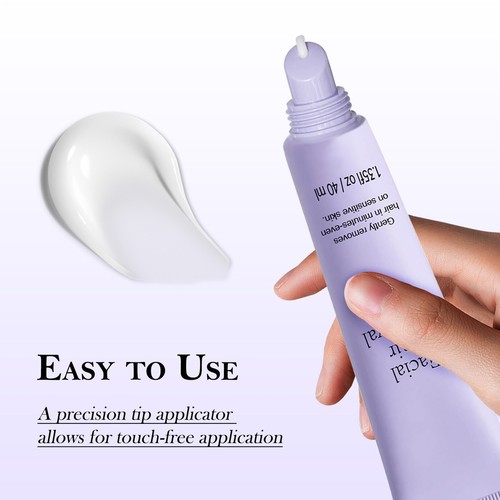 Facial Hair Remover For Women Face Hair Removal Epilator Cream Soothing - Picture 12 of 13