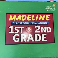 Madeline Classroom Companion 1st  2nd Grade PC MAC CD spelling counting game
