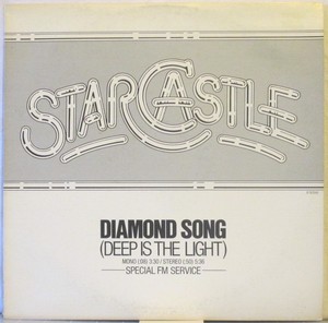 STARCASTLE-Diamond-Song-Deep-is-the-Light-12-034-Single-PROMO-Yes-like-Prog-Rock