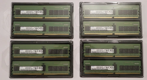 256GB 8x 32GB 2Rx8 DDR4 3200 Samsung ECC REG M393A4G43AB3-CWE Server RAM RDIMM