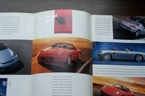 2001 Porsche 911 gt 2 owners sales brochure original poster - Picture 2 of 6