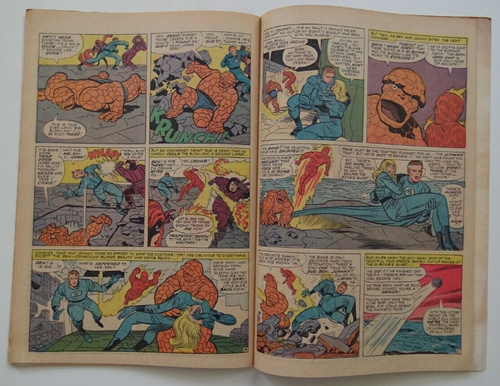 Comic - Fantastic Four #38 Kirby/Stone & Lee.2nd Frightful Four 1965 - Bild 15 von 21