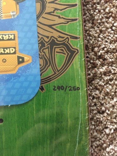 Krooked Skateboards Mark Gonzalez Gonz Humpton Bulldog Art Guest Deck - Bild 5 von 6