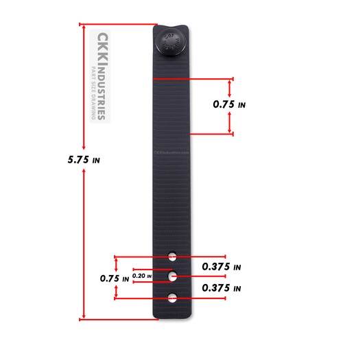 RCS Tuckable Struts/IWB Loops Holster Mounting Assemblies - Select Options Below - Picture 125 of 126