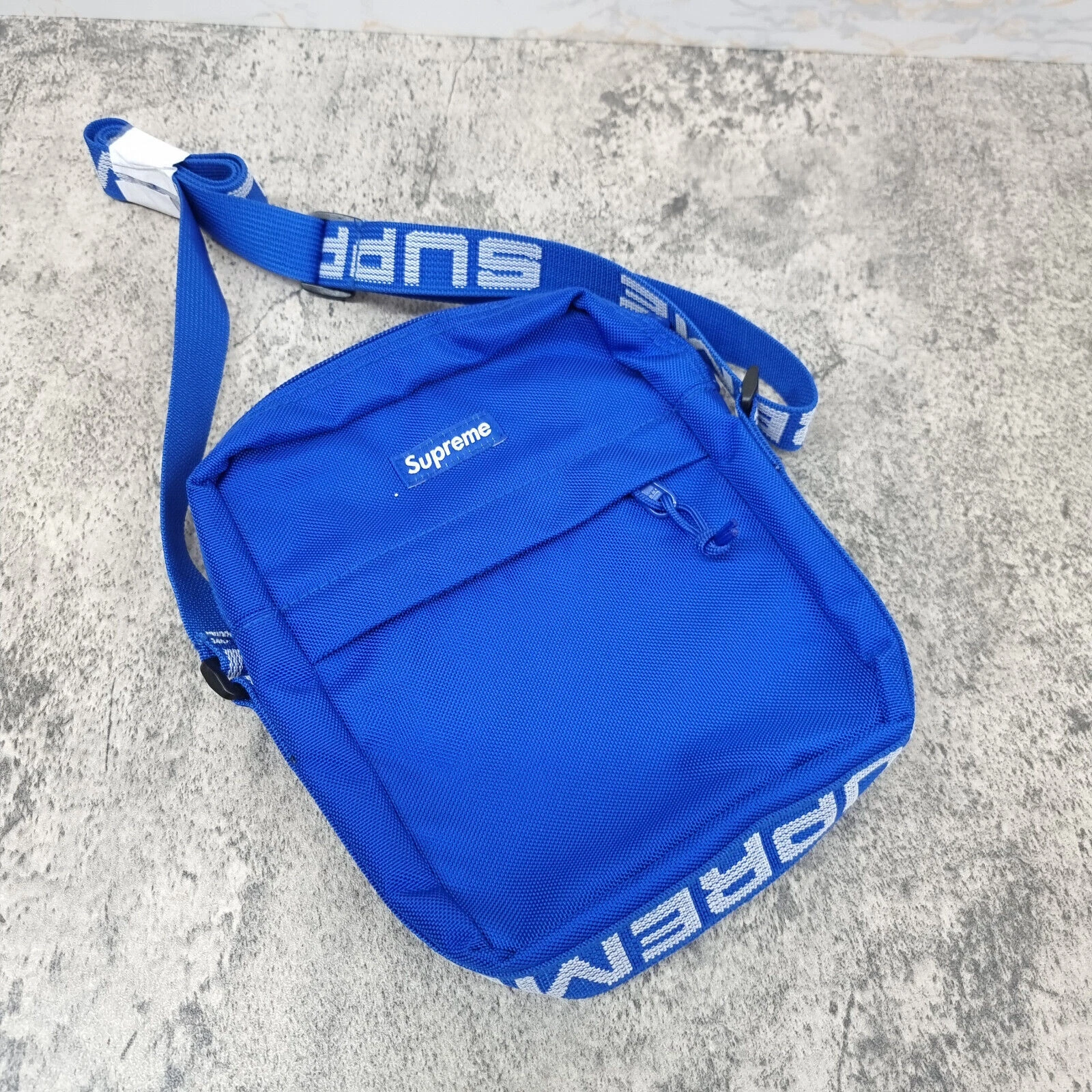 Sac à bandoulière Supreme SS18 Cordura bleu royal