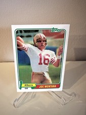 JOE MONTANA 2012 Reprint 1981 Topps Rookie Card RC San Francisco 49ers MVP HOF