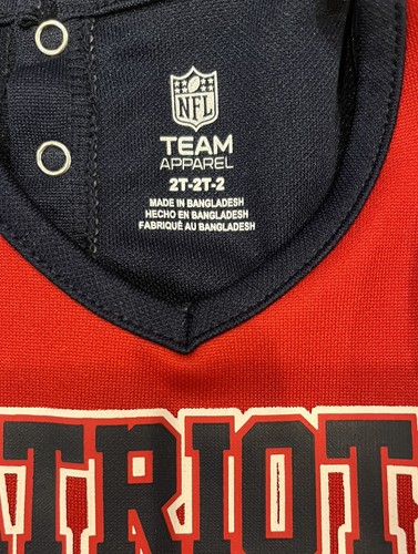 NFL Team Apparel Girls New England Patriots Cheerleader Outfit Size 2/2T New - Picture 2 of 3