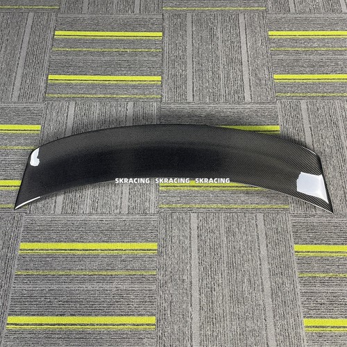 Real Carbon Rear Trunk Lips Spoiler Wing Body Kits Fits Porsche Taycan 2020-2024 - Picture 3 of 20