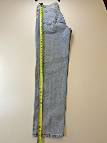 Vintage Y2K Herren Light Wash Jeans 36x34 - Nuovo County 90s Denim Straight Leg - Bild 11 von 13